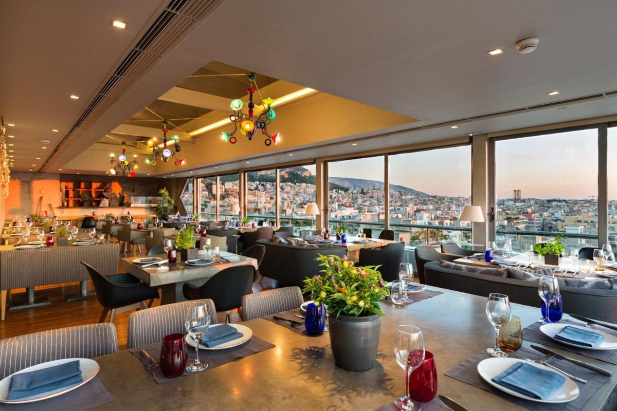 Radisson Blu Park Hotel Athens Luaran gambar The Sky Bar