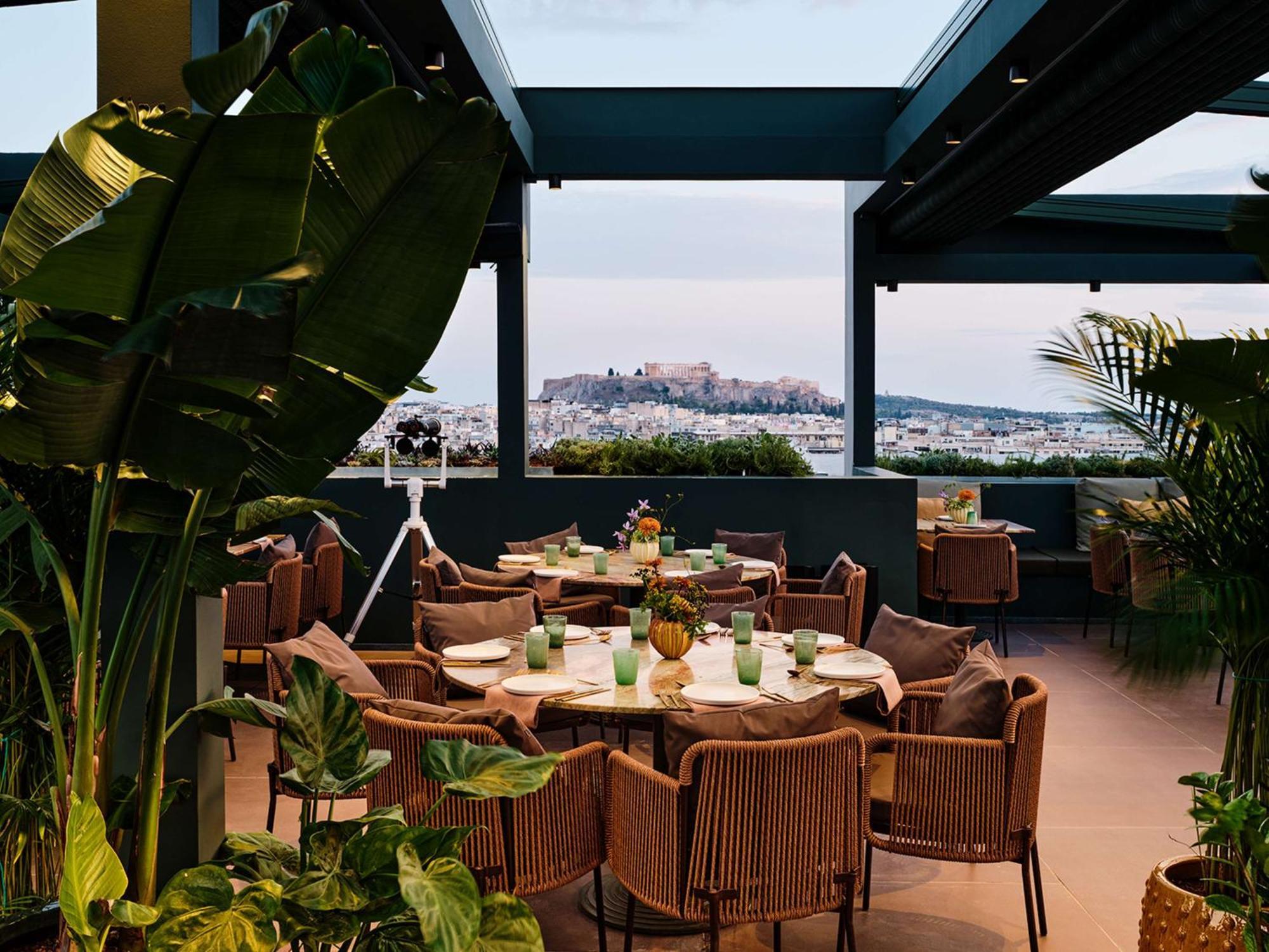 Radisson Blu Park Hotel Athens Luaran gambar The view from the restaurant